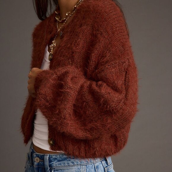 12TH TRIBE "ARCHIE" CROPPED CARDIGAN ~ NWT - Picture 1 of 7